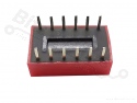 Dip switch 6-way on/off